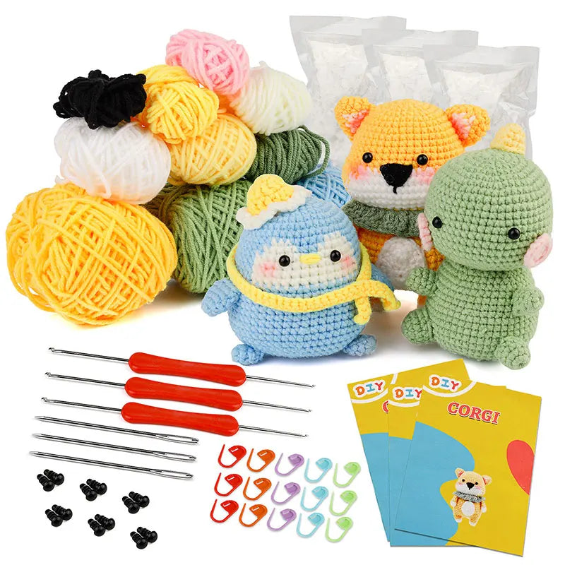 Crochet Animal Kit