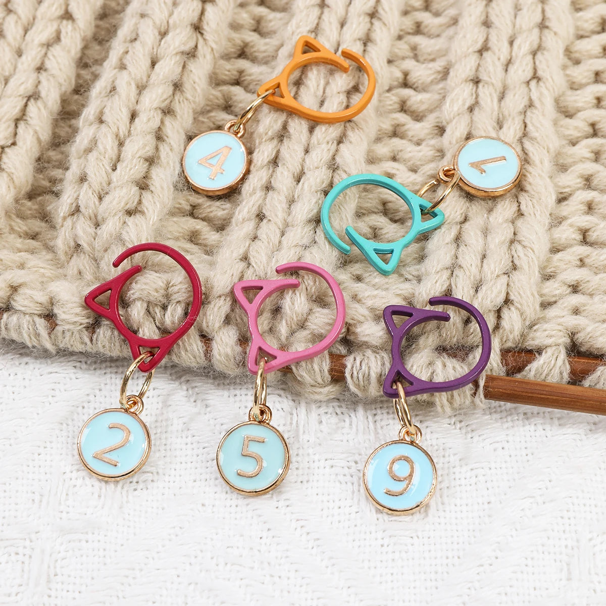 10pcs/Set Handmade Knitting Stitch Markers