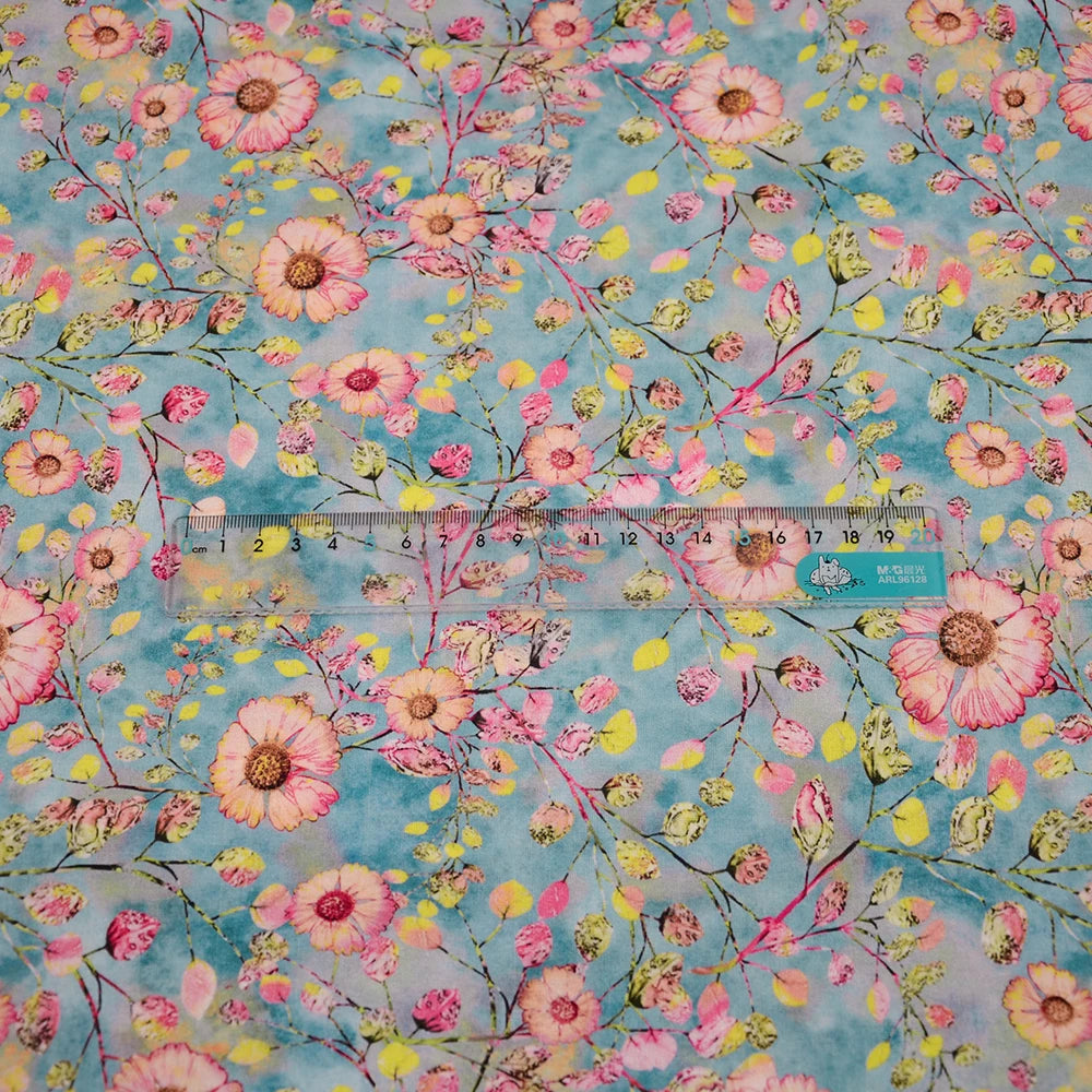 50x55/110cm Bohemian Style Motif, Quality Designer Cotton Fabrics