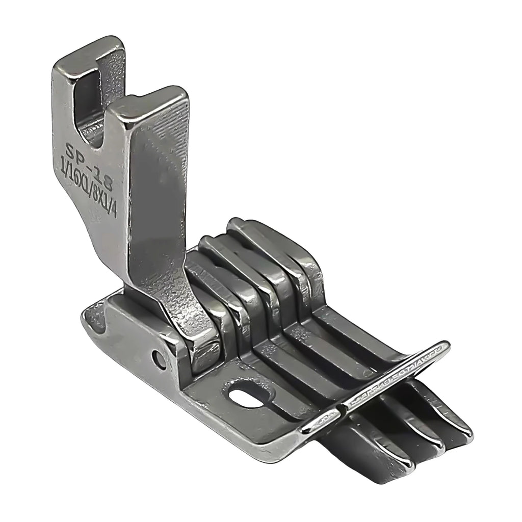1Pcs SP-18 Sewing Machine Presser Foot With Right Three Blade Guide rail