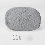 50g Milk Cotton Crochet Yarn 4ply