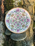 Iris pattern cross stitch kits