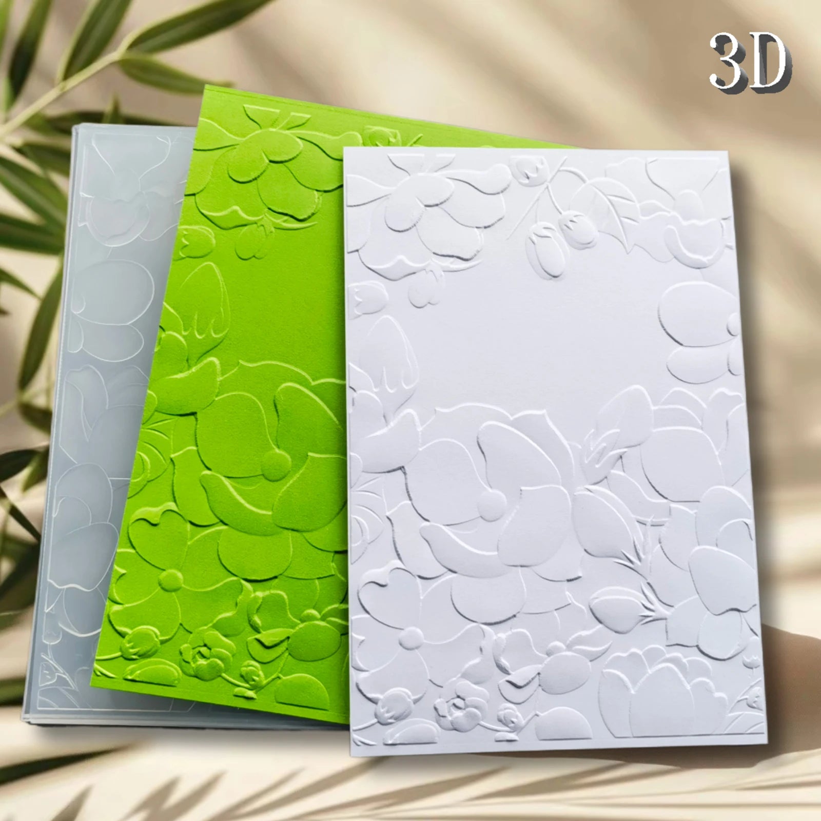 Element Background Design 3D Embossed Folder