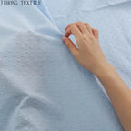 100% Cotton Jacquard Dot Swiss Woven Fabric