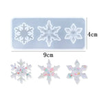 Silicone Snowflake Mold Handmade Jewelry Making