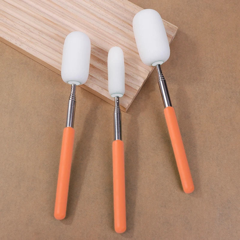 Pottery Absorbent Sponge Telescoping Stick