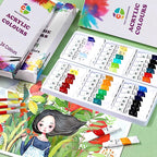 Acrylic Paint Set 12/18/24/36