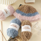 Faux Fur Yarn for Knitting