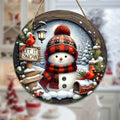7.9" Christmas Wreath Centerpiece Decoration