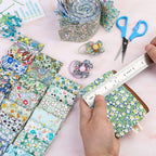 45pcs 6.2x100cm Fabric Jelly Rolls