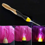 9-In-1 Luminous Led Needle USB Knitting Tool Kit