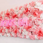 Artificial Flower Wall Panels Backdrop