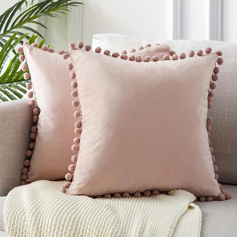 1pc Velvet Throw Pillow Covers