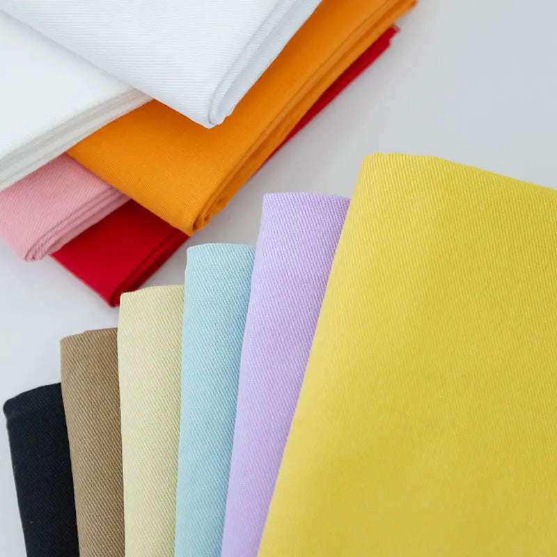 Cotton Colored Thick Denim Fabric