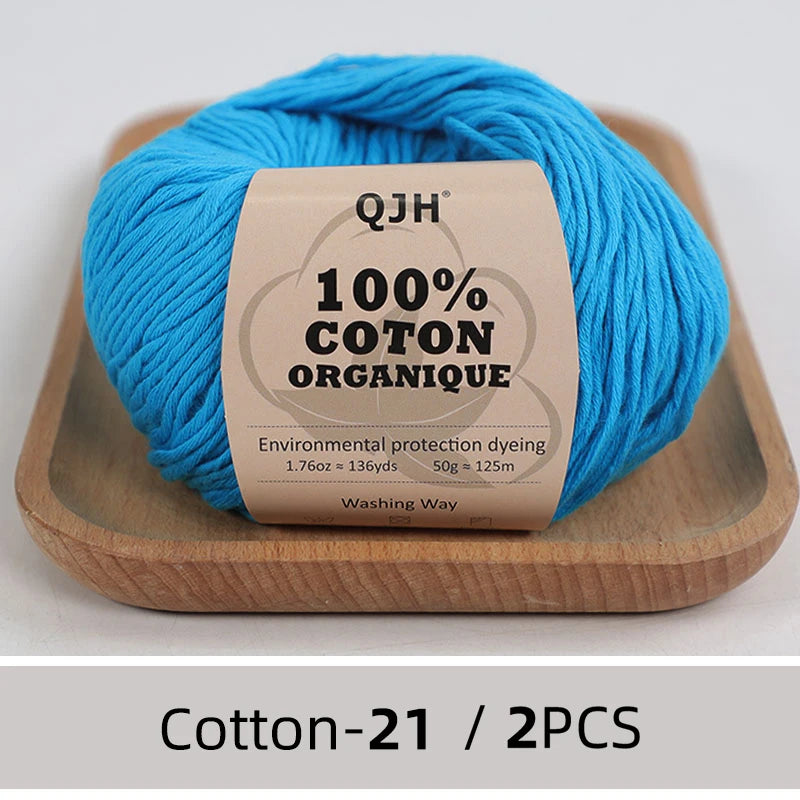 100% Organic Cotton Yarn