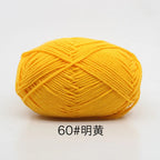 40-50g/Set 4ply Milk Cotton(80%) Knitting Yarn