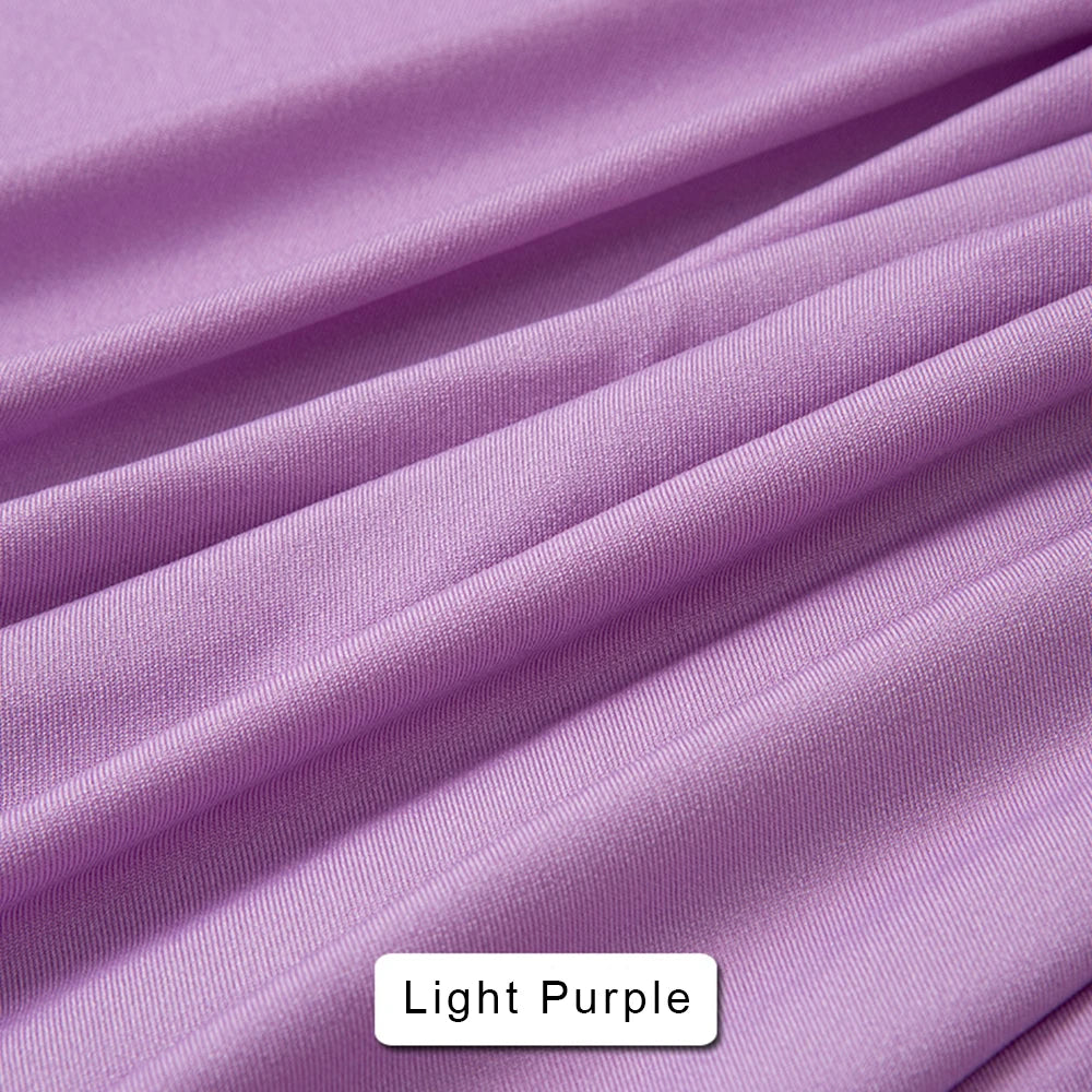50X165cm Solid Color 4-way Stretch Jersey Fabric