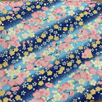 Japanese Style Kimono Bronzed Cotton Fabric