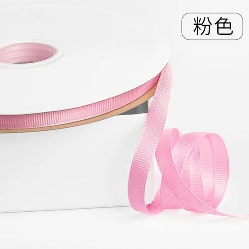 91m/roll 1cm 3/8" Rib Ribbon