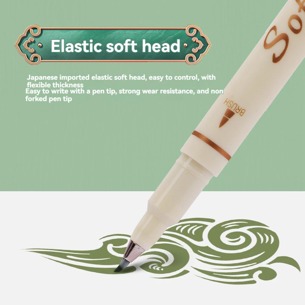 24/3 Color Vintage Watercolor Lettering Art Marker