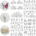 Water Soluble Embroidery Stabilizers Letter Patterns