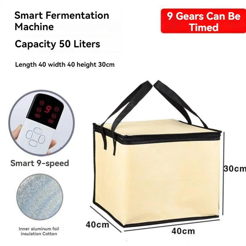 Portable Bread Proofing Box with Heat Preservation