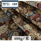 Dyed Ethnic Style Cotton Linen Fabric