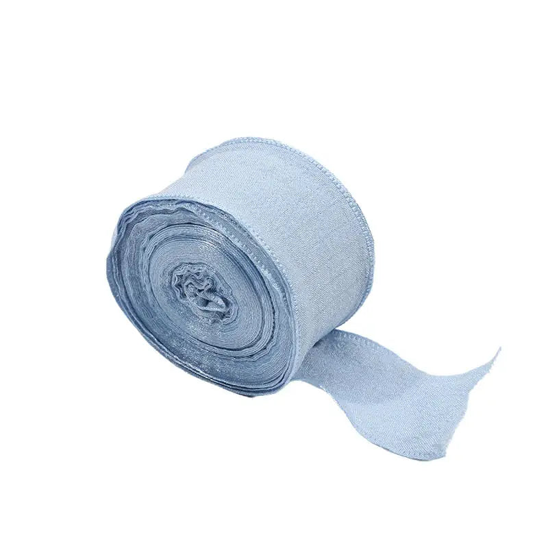 4CM 9 Meters/Roll Wrinkled Lace Edge Ribbons