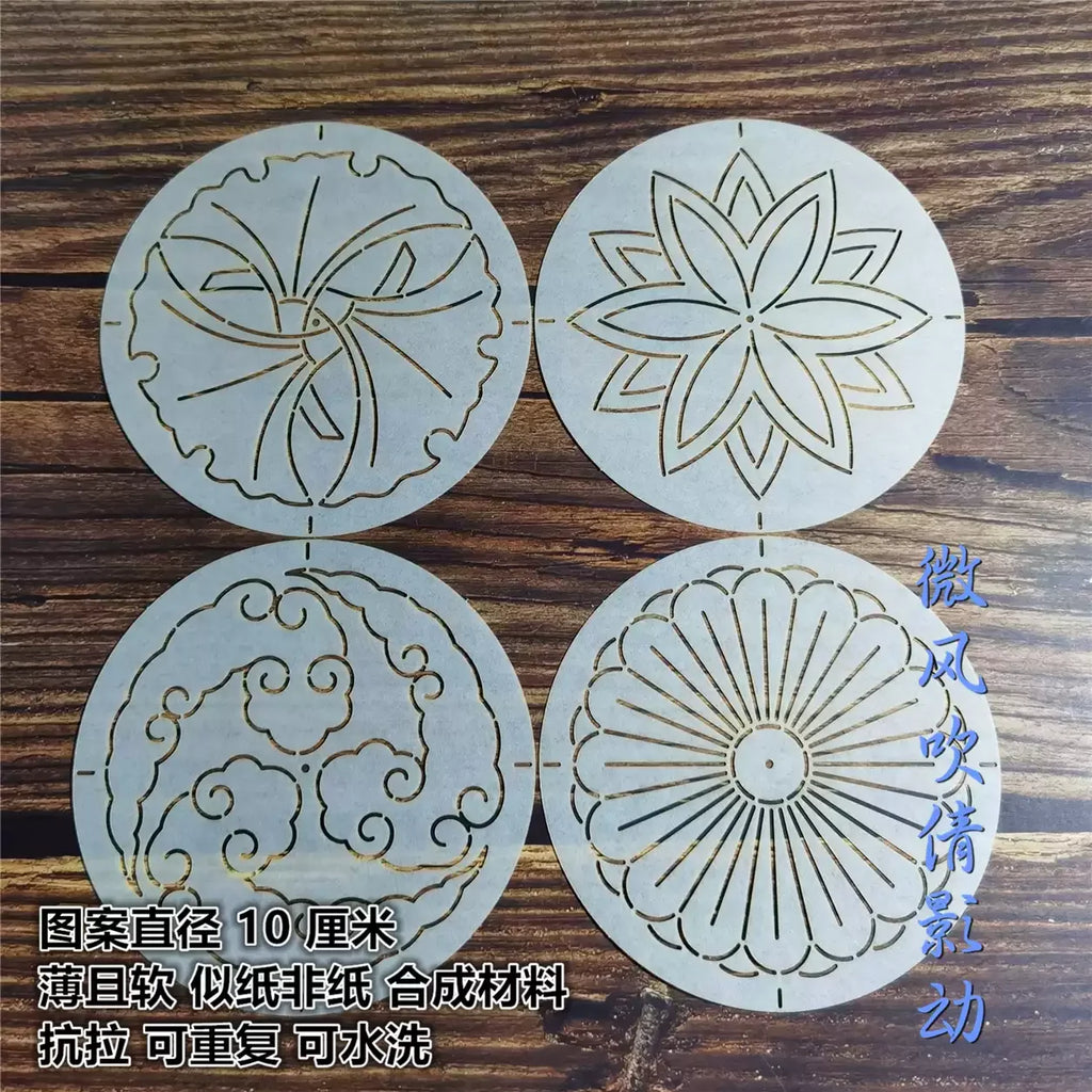 Reusable PET soft Quilting Templates