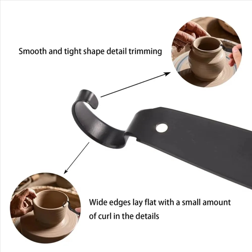 Double Ended Pottery Trimming Tool