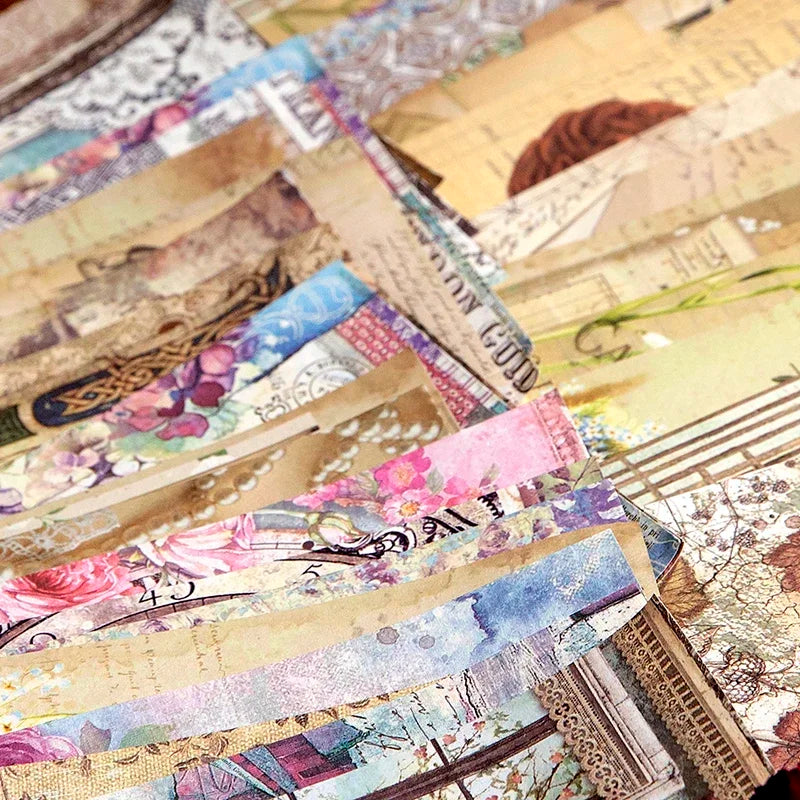 100Pcs material book scrapbooking