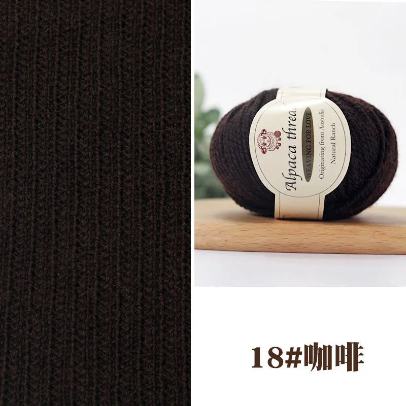 Alpaca Yarn Cashmere Wool Yarn