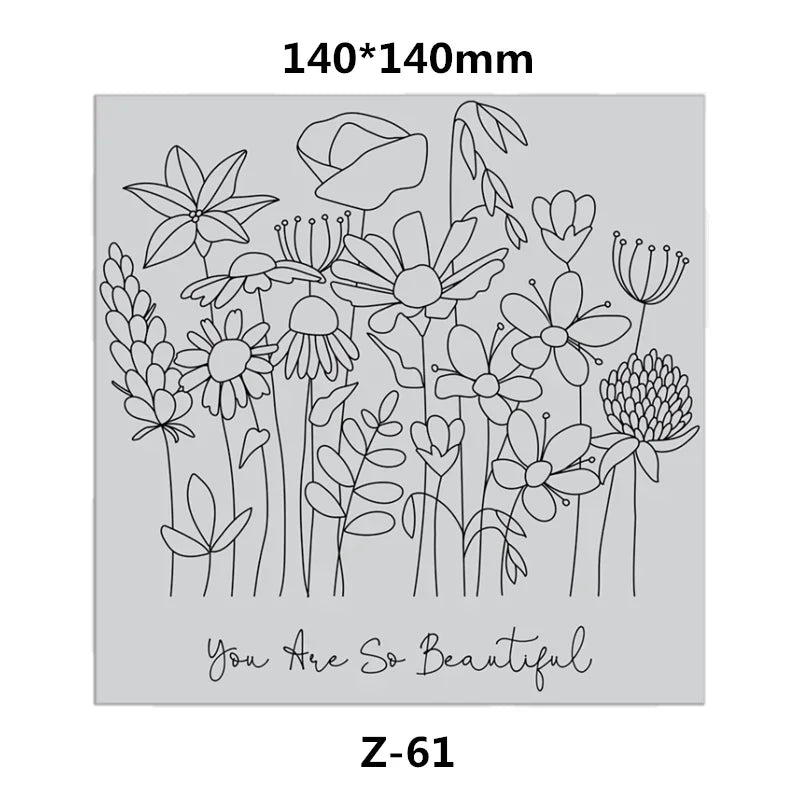 Clear Stamps for Scrapbooking Paper