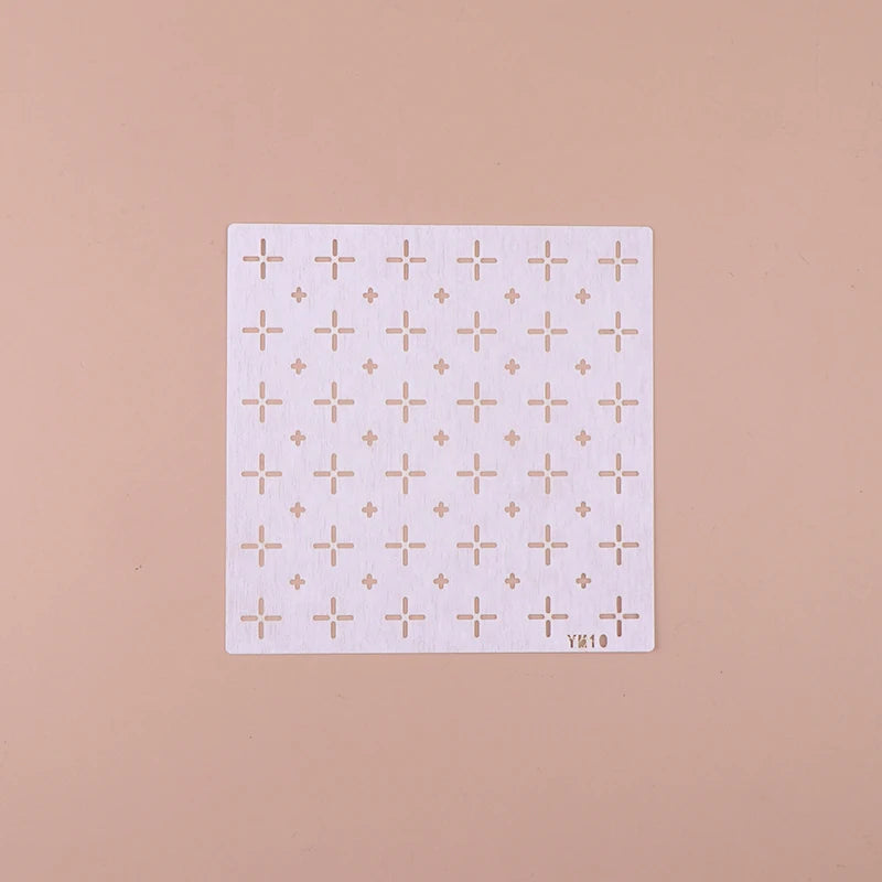 Embroidery Stencils Quilting Templates Set