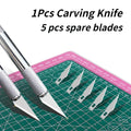 Scrapbooking Carving Knife Card