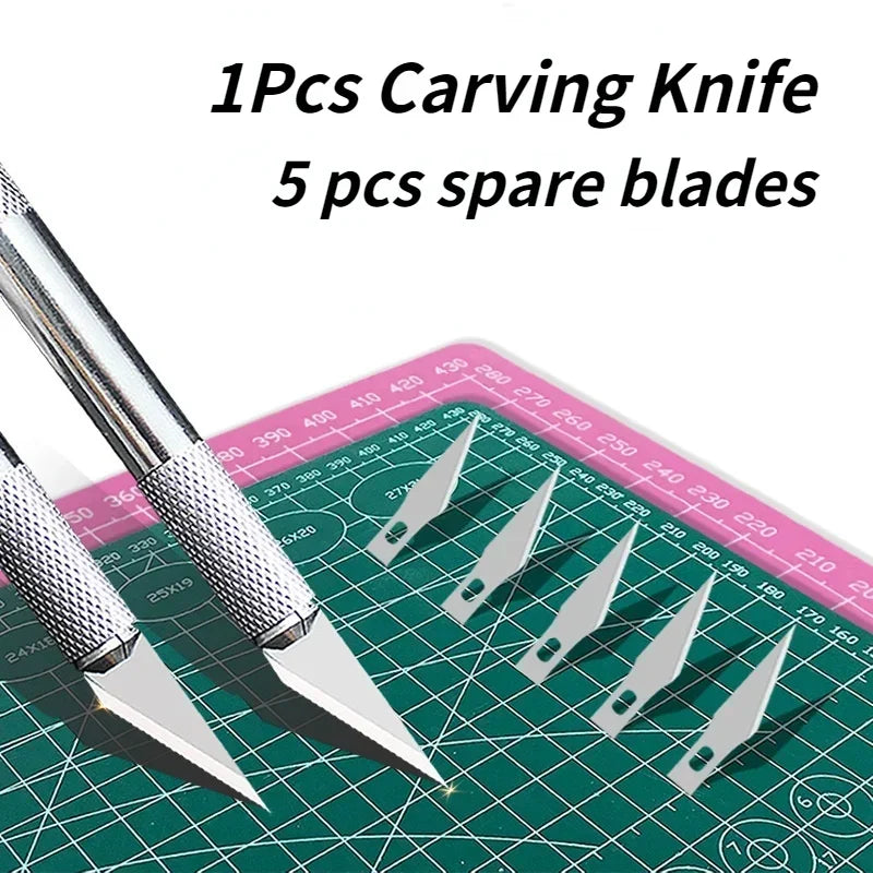 Scrapbooking Carving Knife Card