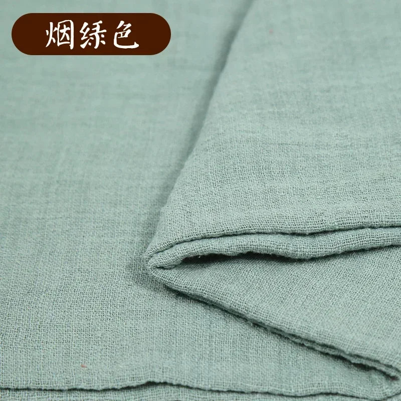 Soft Thin Linen Cotton Fabric