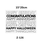 Clear Stamps for Scrapbooking Paper