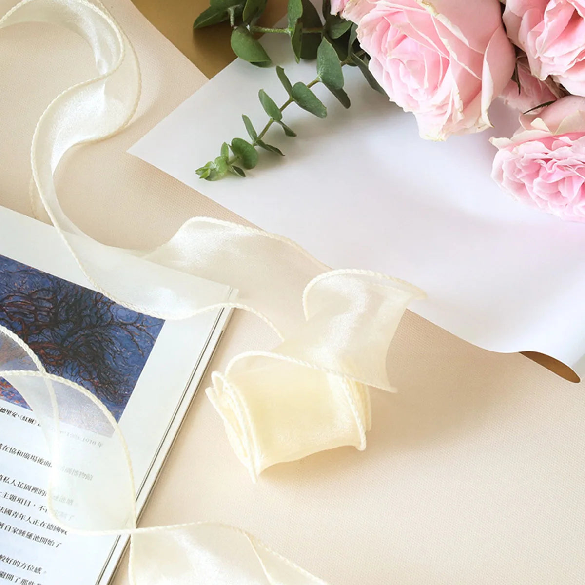 Ribbon Wavy Edge Fishtail Ribbon