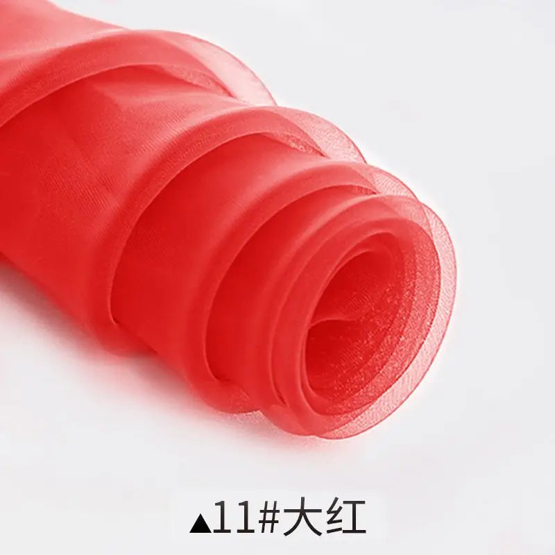 0.45/1/3/5m Organza Fabric