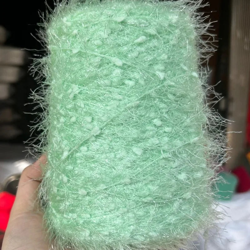 Hand Dyed Feather Yarn