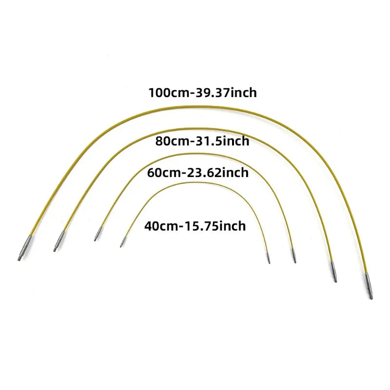 Aluminum Circular Knitting Needles Set Interchangeable