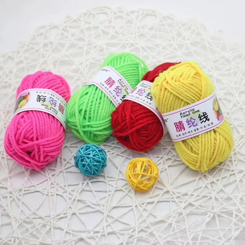 12pcs Multicolor Yarn Knitting Supplies Starter Kit