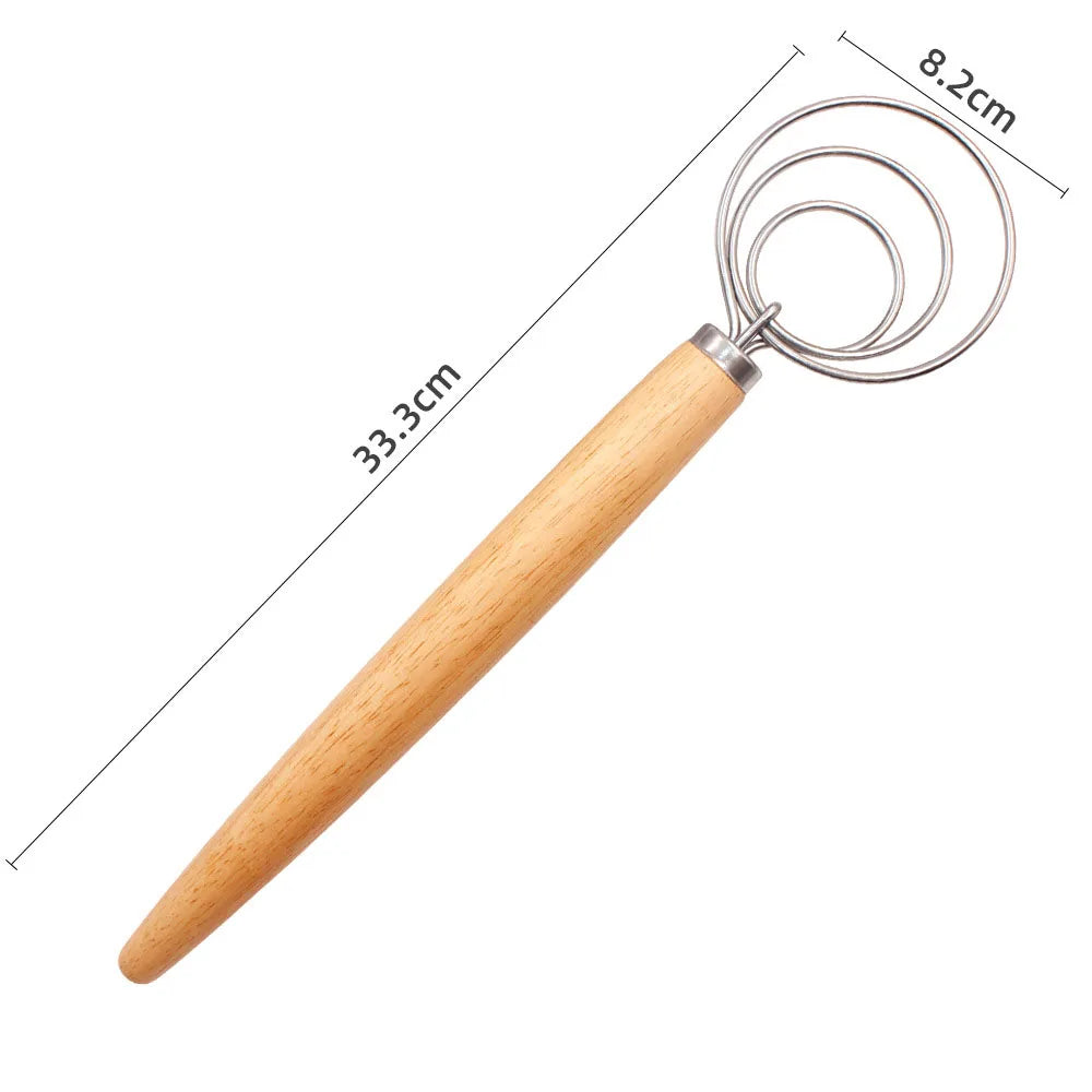 1-pc Danish Dough Whisk - Stainless Steel