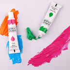 12 Color Acrylic Paint Set