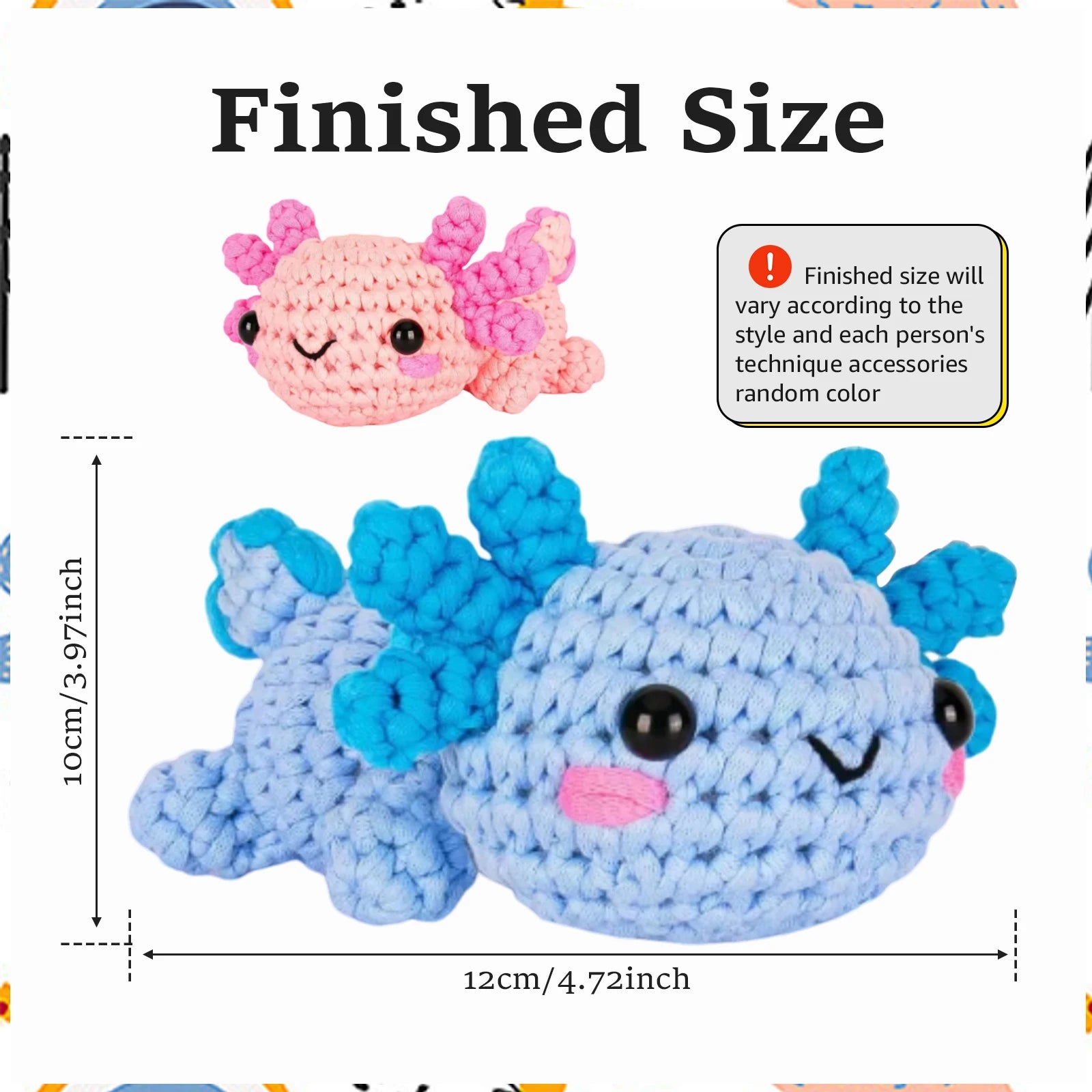 Crochet Kit Adorable Elephant