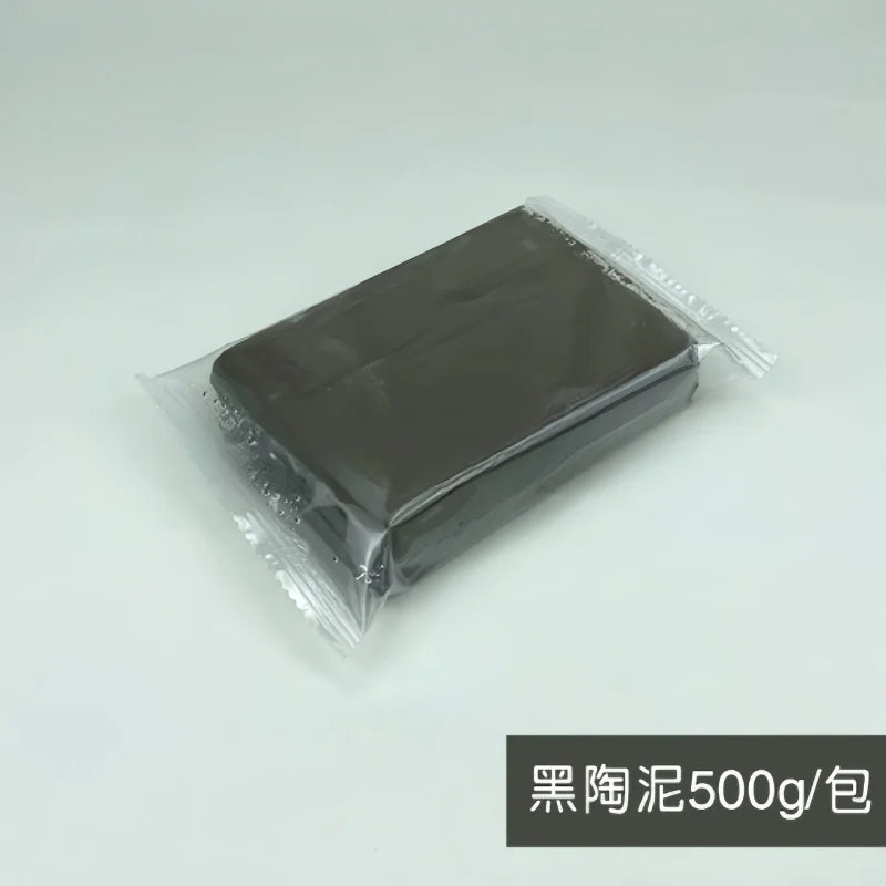 Soft polymer clay, non-burning white clay