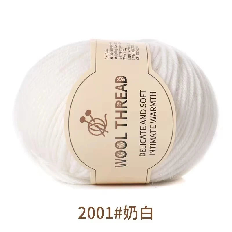 Medium Thick Wool Cashmere Yarn