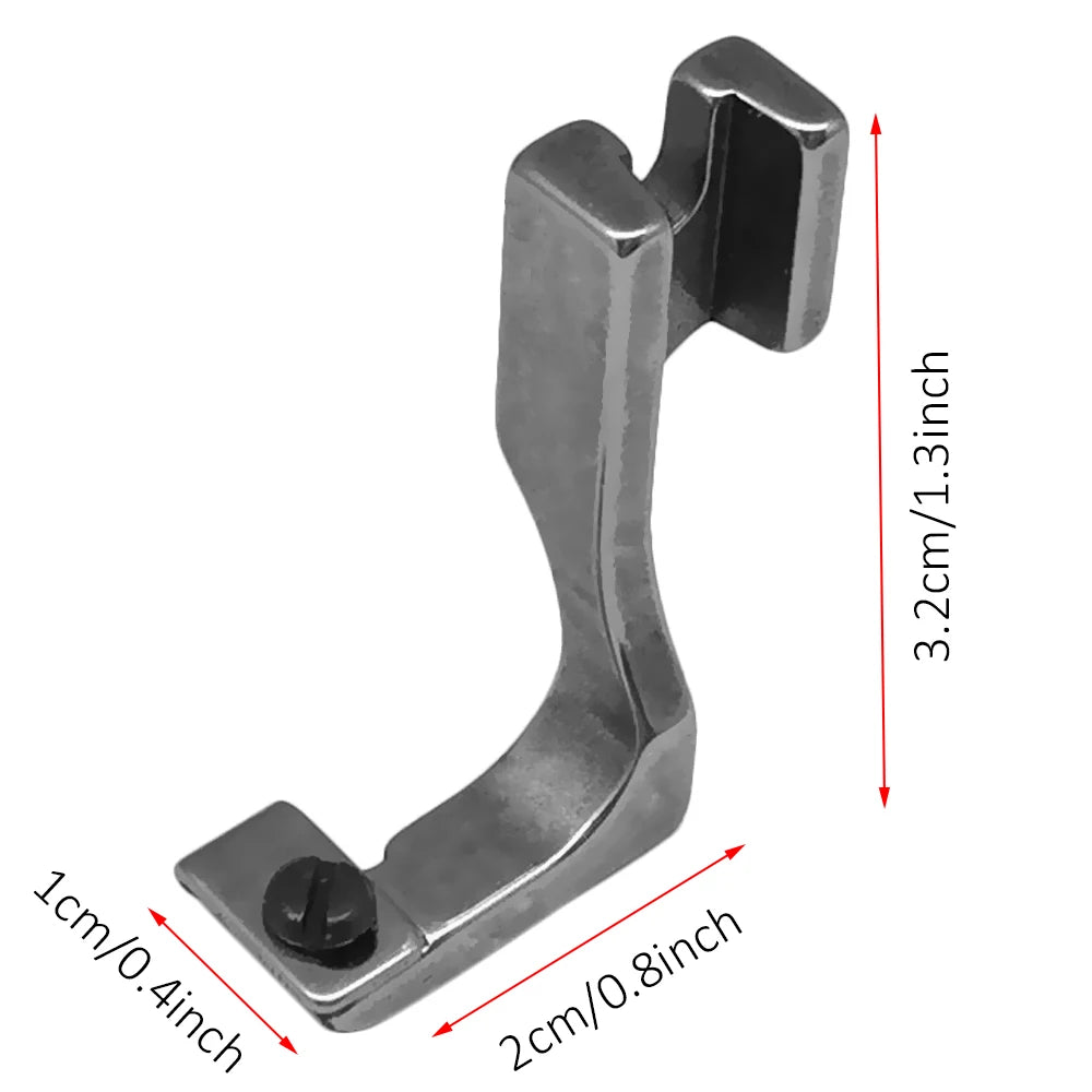 Adjustable Invisible Zipper Guide Presser Foot