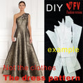 Dresses Sewing Pattern Template
